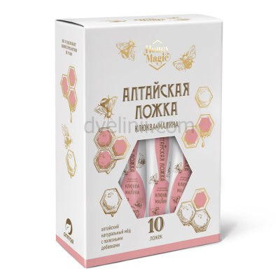 Altai Spoon «Honey, Cranberries & Raspberries» Honey Magic