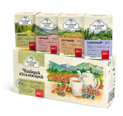 Gift Set of Herbal Teas “Tea Collection”