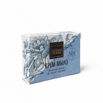 Cream Soap “Water Lotus & Argan Oil”