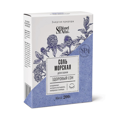 Planet SPA Altai Bath Sea Salt “Healthy Sleep”