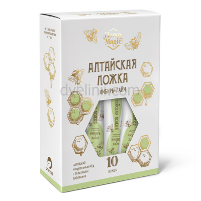 Altai Spoon «Honey, Ginger & Lime» Honey Magic 