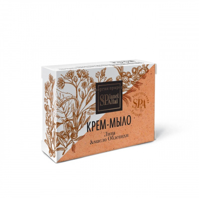 Cream Soap “Linden & Sea Buckthorn Oil”
