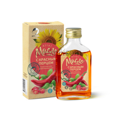 Sunflower Oil with Red Pepper